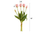 16" Real Touch Lifelike Tulip-3 flowers 2 buds