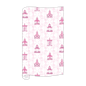Handpainted Pagodas with Cane Border Pink Wrapping Paper