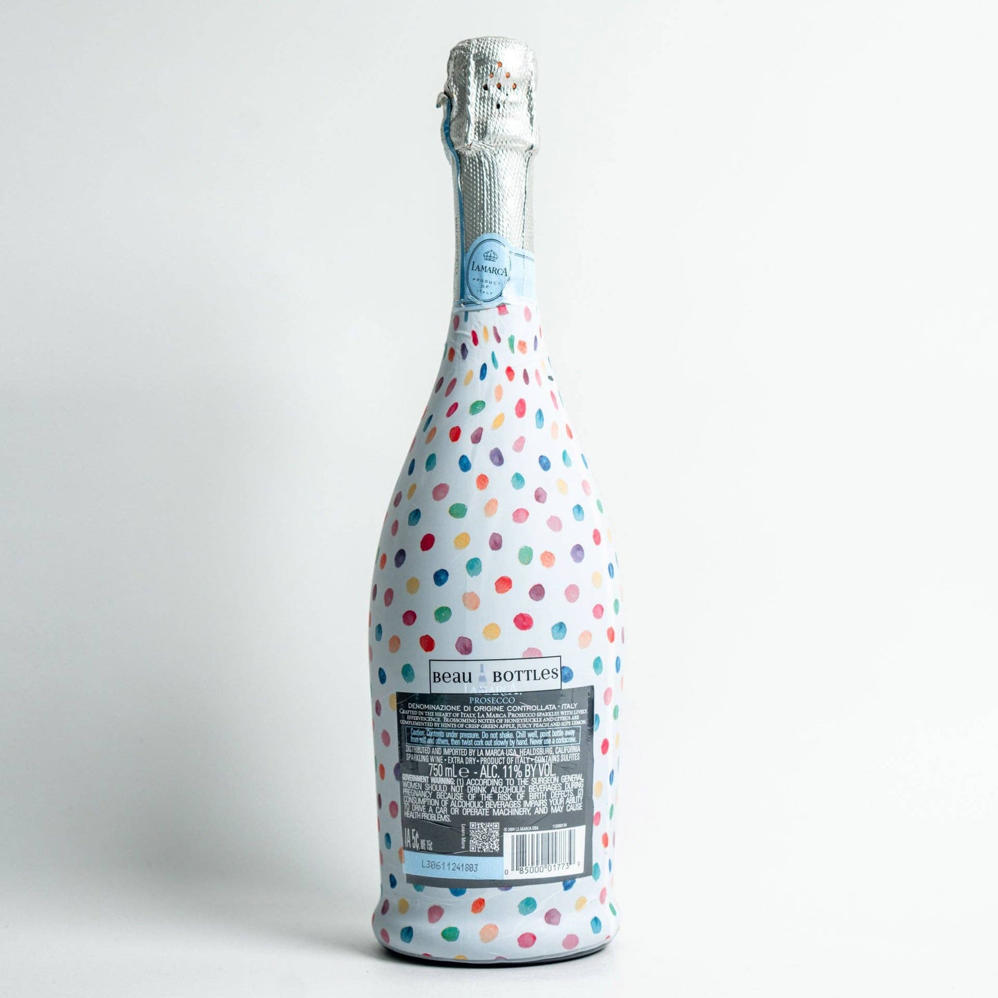 Beau Bottles Colorful Dots- Prosecco Collection