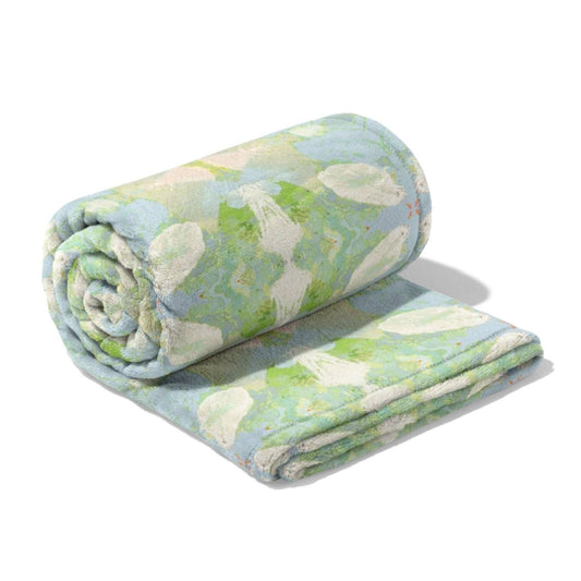 Elephant Falls Fleece Blanket - Laura Park