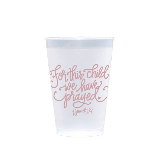 For this Child ... | Baby Cups & Napkins (ALL)