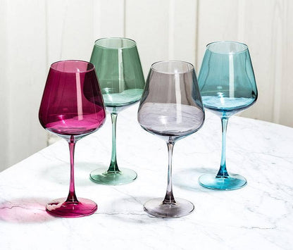 Oversize Red Wine Glass-Burgundy-9"H(18oz)