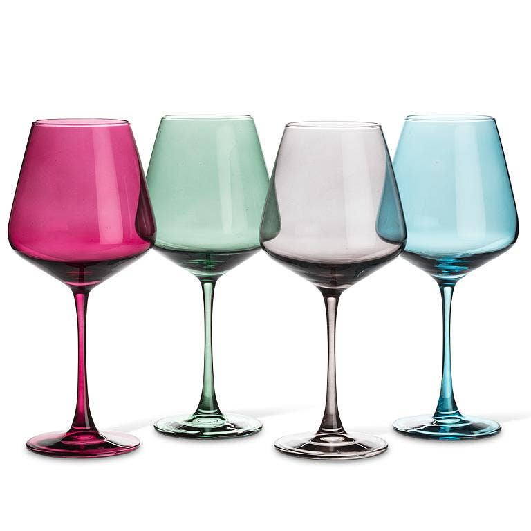Oversize Red Wine Glass-Burgundy-9"H(18oz)