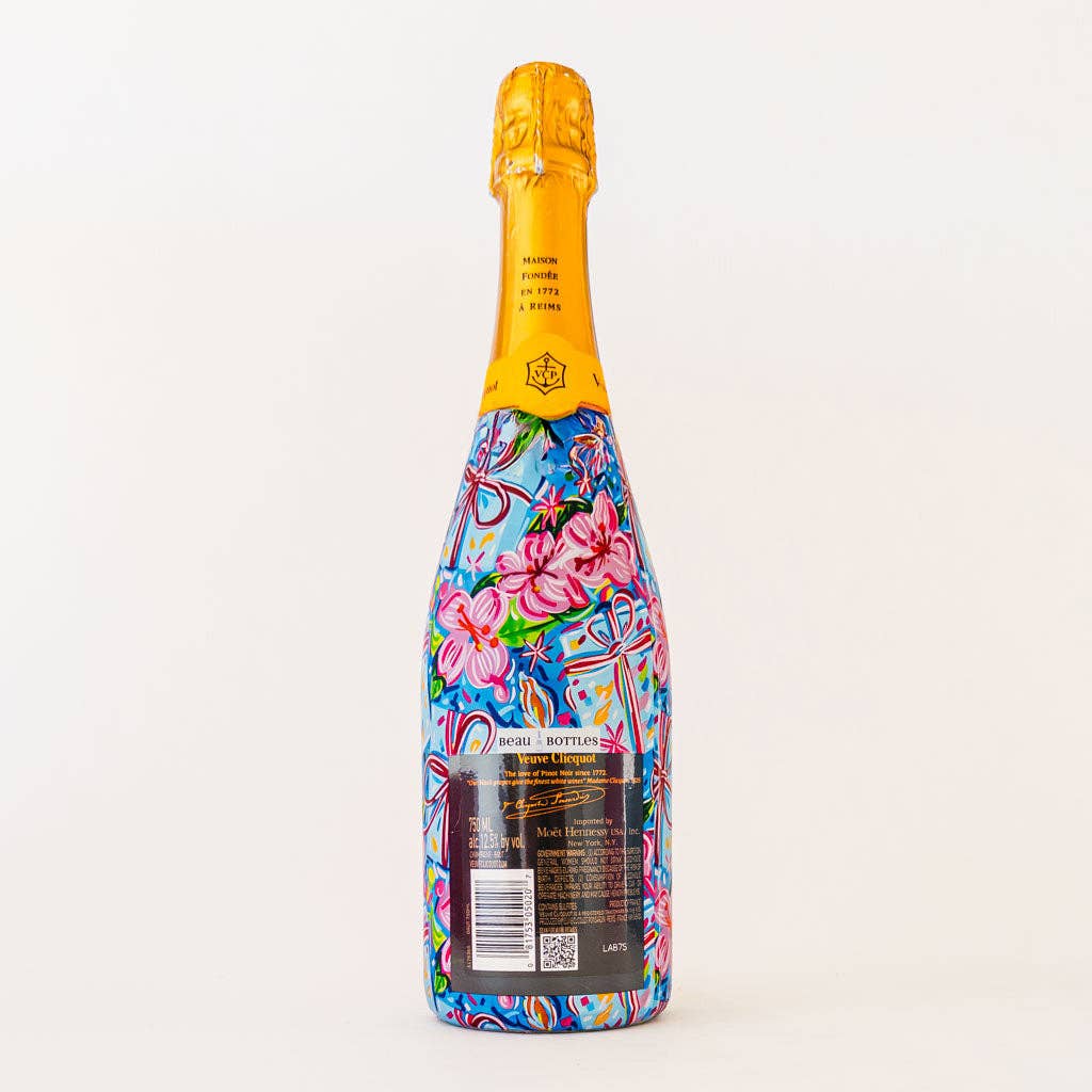 Beau Bottles Preppy Happy Birthday Brushed Presents - Champagne Collection